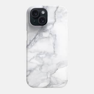 White marble Phone Case