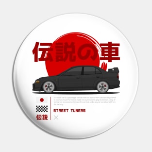 Tuner Black EVO V JDM Pin