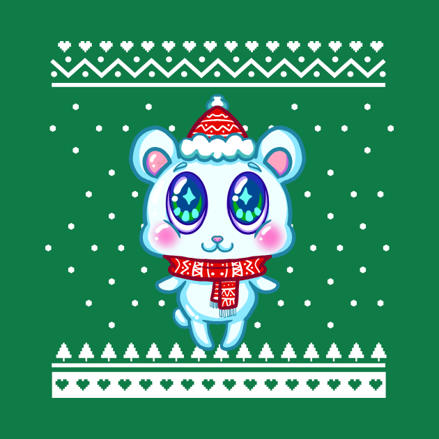 Christmas Sweater Polar bear by koneko