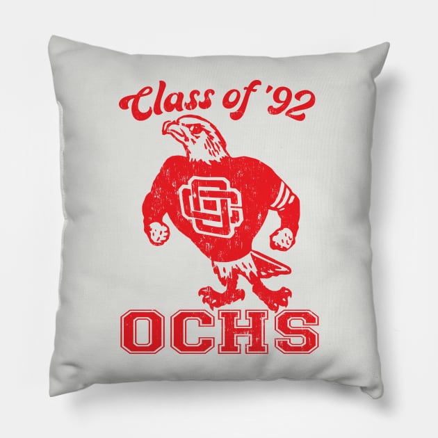 OCHS Class of 92 Pillow by mcillustrator