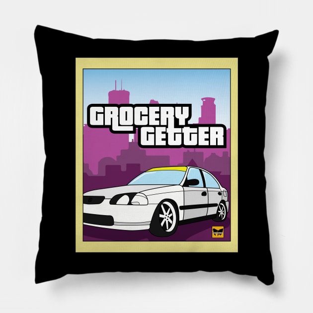 Grocery Getter Pillow by AwalPerformanceGraphics