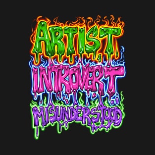 Artist Introvert Misunderstood T-Shirt