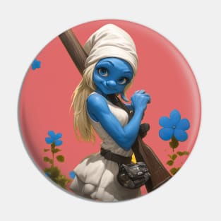 Smurfette Pin