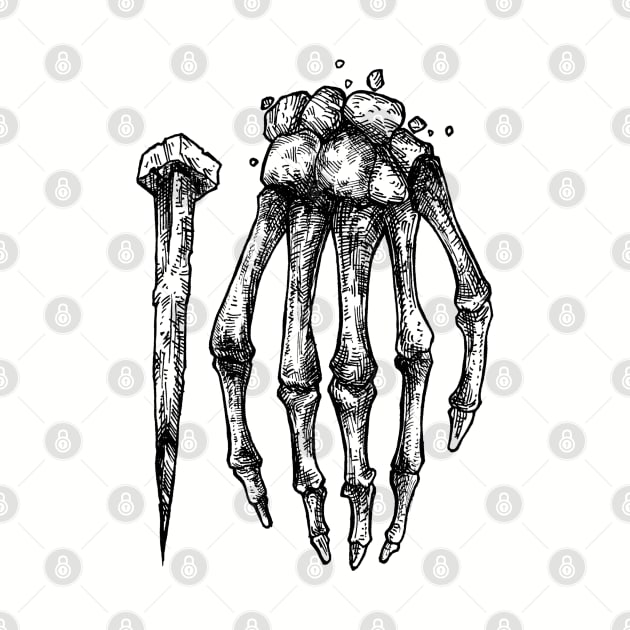 skeleton hand by donipacoceng