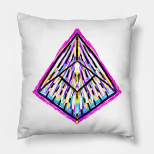 Kaleidoscopic Carat Pillow