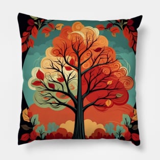 Autumn Tree Pillow