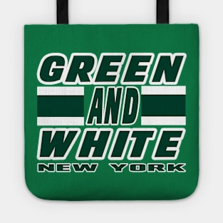 New York LYFE Green and White Football Colors! Tote