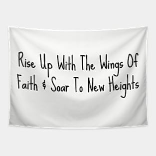 THE WINGS OF FAITH Tapestry