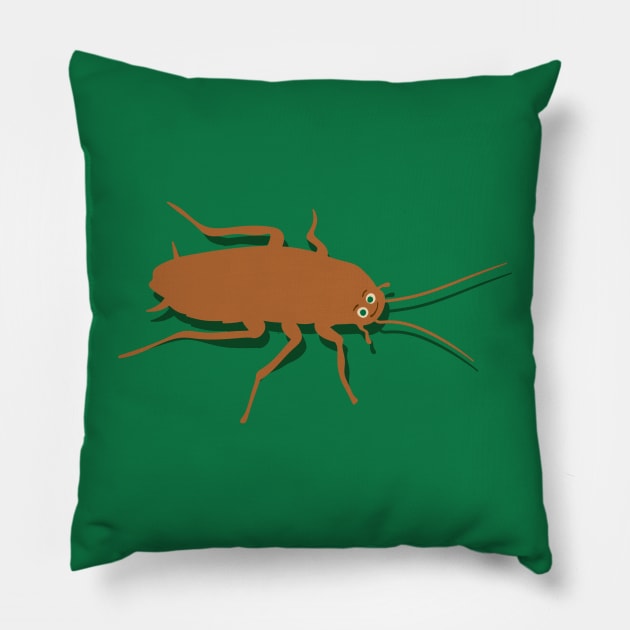 cockroach Pillow by vender