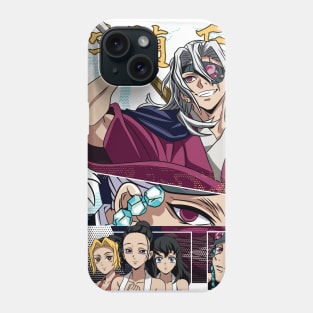 Blades of Elegance: Tengen Uzui's Dazzling Demon Slayer Design 01 Phone Case