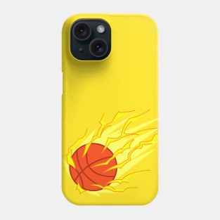 Electrifying Slam: When Basketball Meets Lightning Phone Case