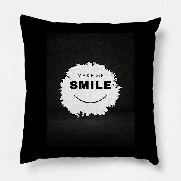 just smile Pillow by T-L-shop