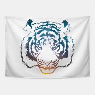 Space Tiger Tapestry