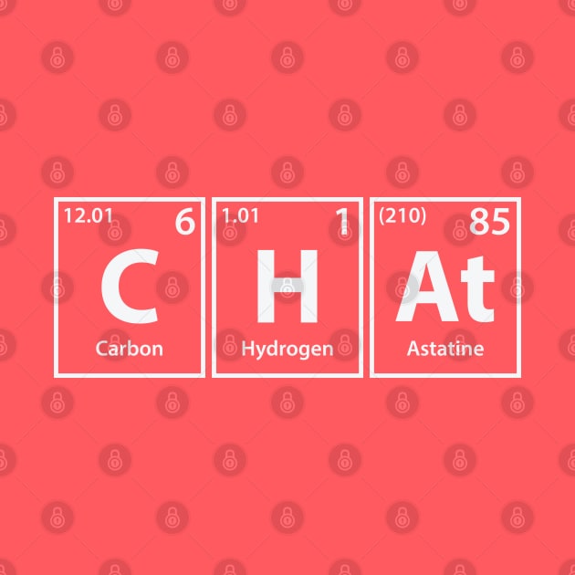 Chat (C-H-At) Periodic Elements Spelling by cerebrands