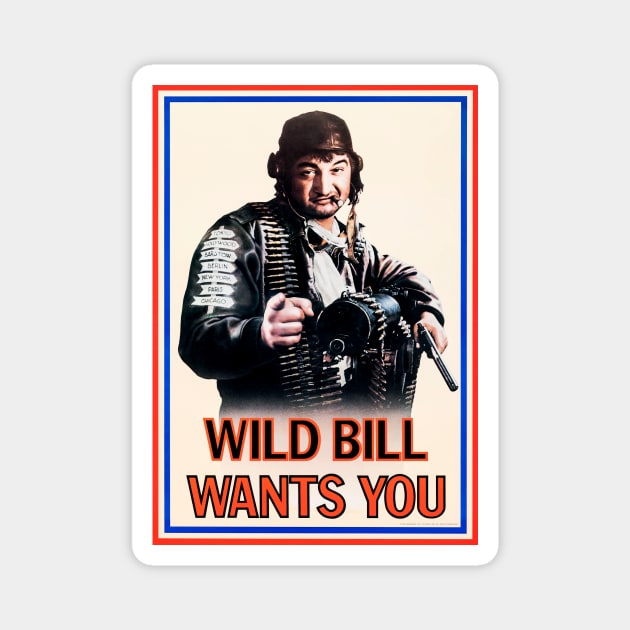 Wild Bill Wants You Magnet by Scum & Villainy