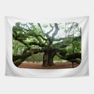 The Angel Oak Tree in South Carolina Tapestry