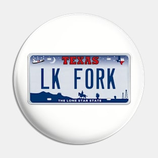 LAKE FORK TEXAS Pin