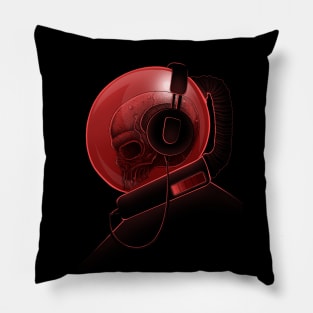 Scifi Skull Pillow