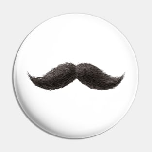 Funny Imperial Mustache Pin