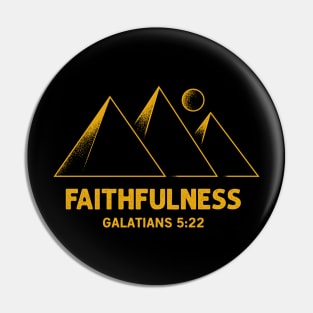 Faithfulness Galatians 5:22 Pin