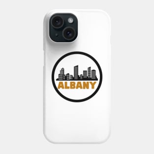 Life Is Better In Albany - Albany Skyline - Albany Tourism - Albany Skyline City Travel & Adventure Lover Phone Case