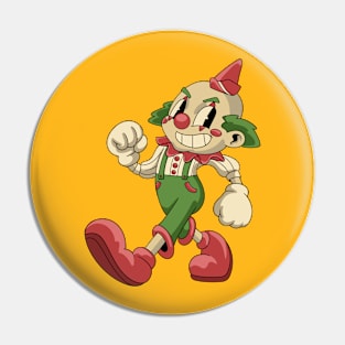 Funny Clown Halloween Pin