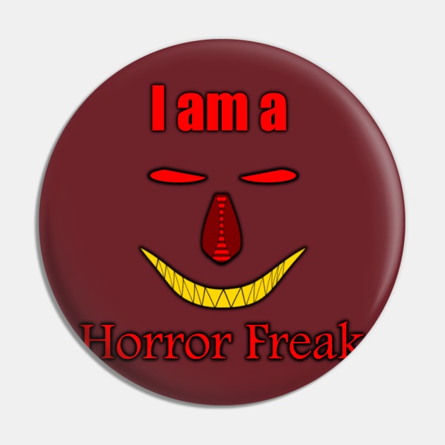 Horror Freak Pin by Randall1984