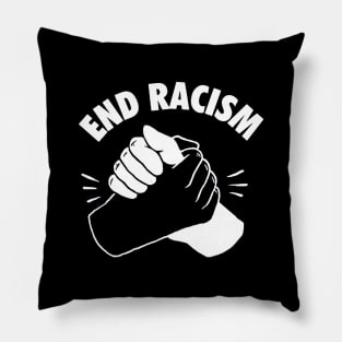 End Racism bhm Pillow