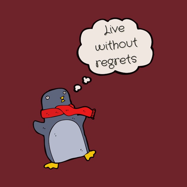 penguin thoughts by Ba-Da-Boo