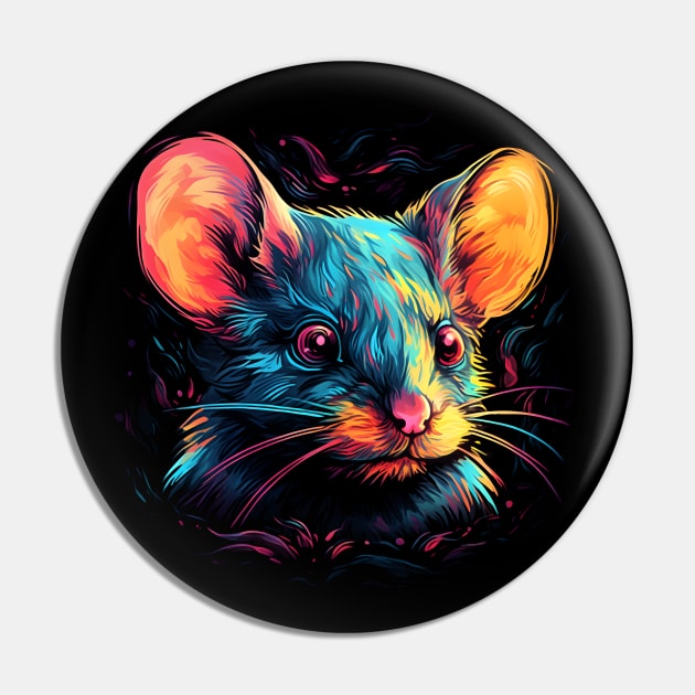 Neon Rodent #6 Pin by Everythingiscute