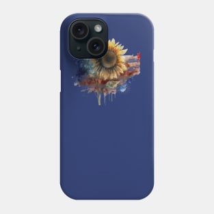 4th of July garden Phone Case