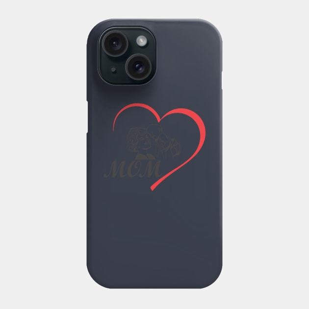 mother's love Phone Case by CreativeIkbar Prints