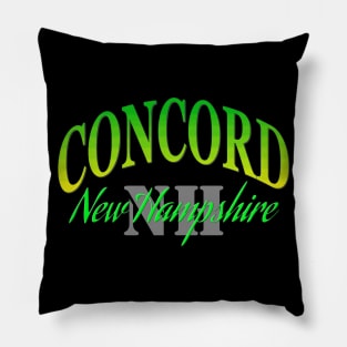 City Pride: Concord, New Hampshire Pillow