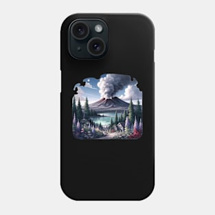 Lassen Volcanic National Park Phone Case