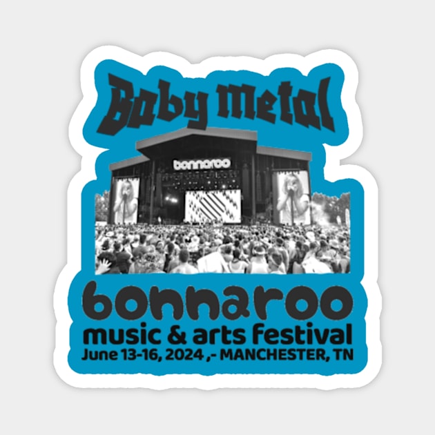 Baby Metal Music Fest Magnet by Jang andong