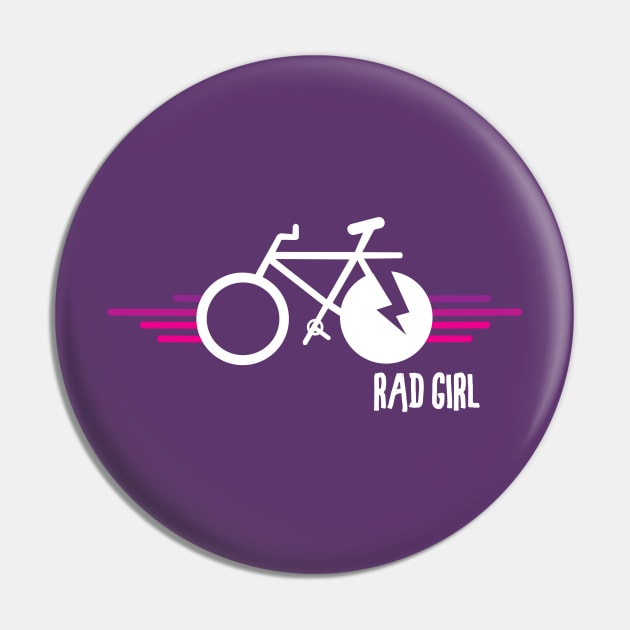 rad girl Pin by spaghettis