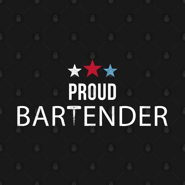 Proud Bartender Barkeeper Alexandria Ocasio-Cortez by sheepmerch