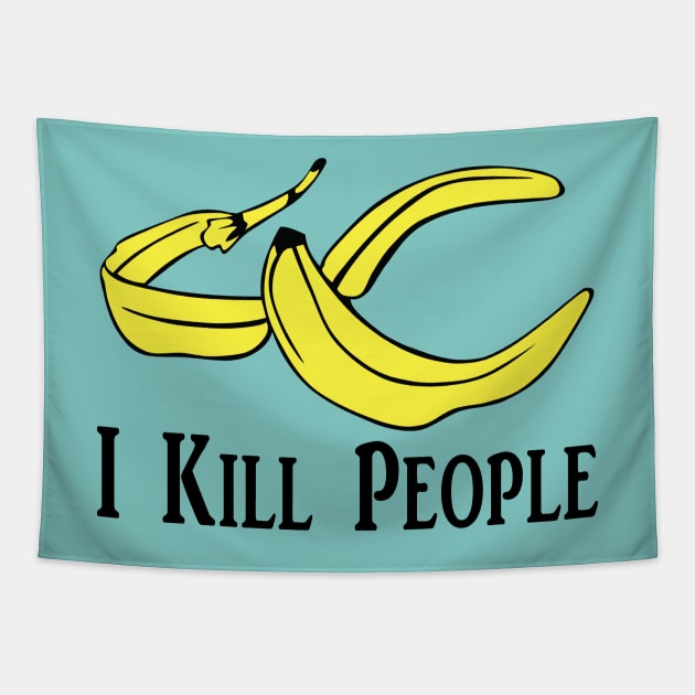 Banana Killer Tapestry by SandraKC