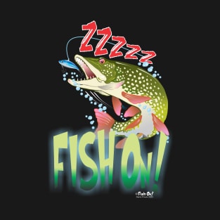 Musky Fish On T-Shirt