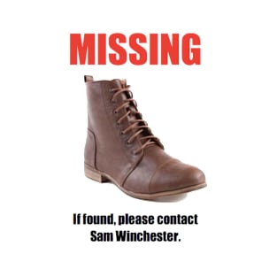 Missing: Sam's Shoe T-Shirt