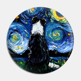 Border Collie Night 3 Pin