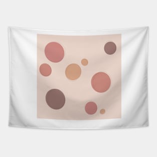 Colorful Circles Pattern Design Tapestry