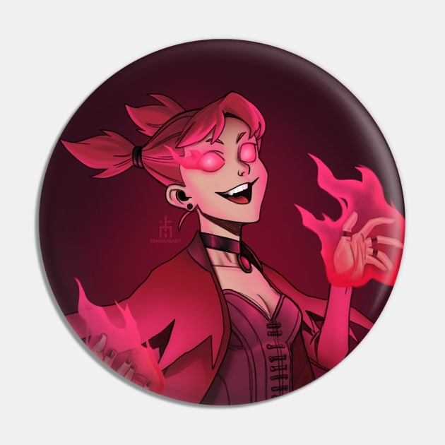 Scarlet Omen Pin by pencilhead7