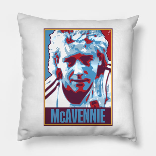 McAvennie Pillow by DAFTFISH