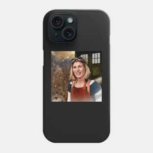 13th doctor/Steampunk time traveler Phone Case