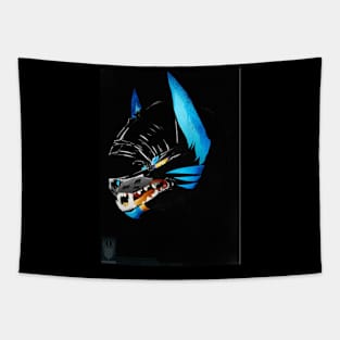 Raze Dinodog Cutout Bust Tapestry