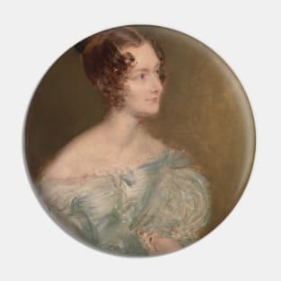 Portrait of a Woman, Probably Mrs. Price of Rugby by John Linnell Pin