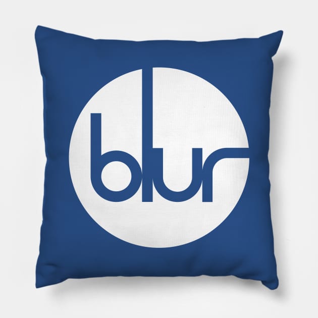 blur Pillow by Indie Pop