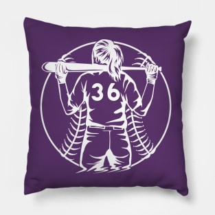 Softball Girl Pillow