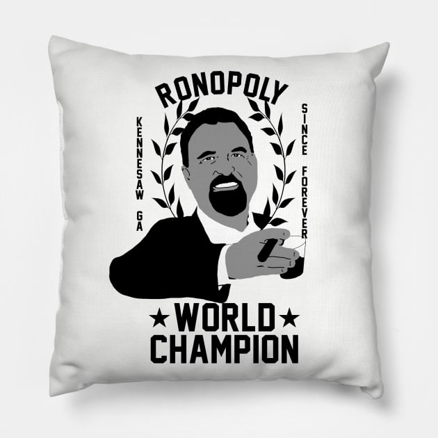 Ronopoly Pillow by aqhart